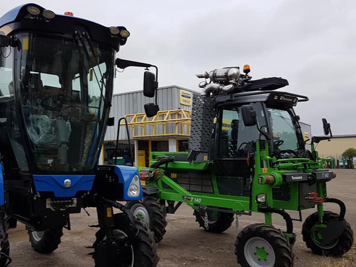 Les machines New Holland et enjambeurs Tecnoma vendus par Vitimag